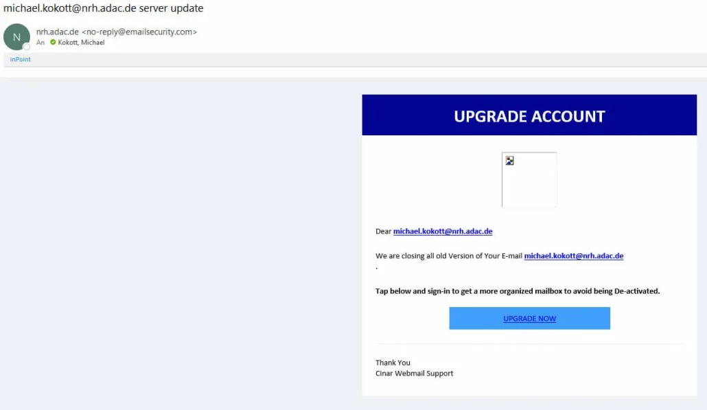 Server update